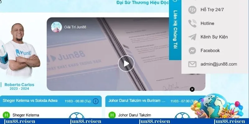 Liên hệ hỗ trợ đăng ký tại Jun88 nếu gặp lỗi kỹ thuật 